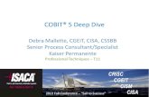 COBIT® 5 Deep Dive - SF ISACAsfisaca.org/images/FC13Presentations/T11_Presentation.pdf · CRISC CGEIT CISM 2013 Fall Conference – “Sail to Success” CISA COBIT® 5 Deep Dive