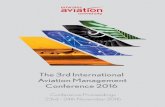 The 3rd International Aviation Management Conference 2016 · PDF fileIATA, Africa & Middle East ... Emirates Group Services and DNATA ... Giemulla, Elmar Technical University Berlin,