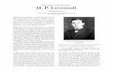 H. P. Lovecraft - Chemistry, University of Cincinnatiche.uc.edu/jensen/W. B. Jensen/Reprints/255. H. P. Lovecraft.pdf · Many famous nonchemists have left behind accounts of their