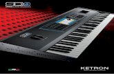 EVOLUTION - Ketron ante SD9 INGLESE pagine... · EVOLUTION KETRON keyboards have always been . recognized for their sound quality and the ... accordion technique such as Minor7th,
