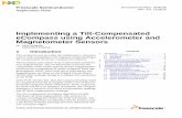 Implementing a Tilt-Compensated eCompass using …cache.freescale.com/files/sensors/doc/app_note/AN4248.pdf · Implementing a Tilt-Compensated eCompass using Accelerometer and Magnetometer