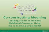 Co-constructing Meaning - …images.pearsonclinical.com/images/ECSIMarch2013/Backup-Three/PDFs...Co-constructing Meaning Teaching science in the Early Childhood Classroom Using the