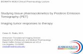 Studying tissue pharmacokinetics by Positron Emission ... · PDF fileDepartment of Molecular and Medical Pharmacology . ... CH 2 OH 511 keV photon 511 keV photon E = mc2 180o + - ...