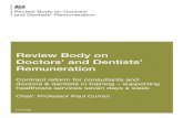 Review Body on Doctors' and Dentists' Remuneration · PDF fileReview Body on Doctors’ and Dentists’ Remuneration Contract reform for consultants and doctors & dentists in training