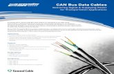 CAN Bus Data Cables - General Cablecdn.generalcable.com/assets/documents/North America Documents... · CAN Bus Data Cables Delivering Signal & Supplying Power for Transportation Applications