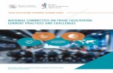 NatioNal Committees oN trade FaCilitatioN: CurreNt ... · PDF fileNatioNal Committees oN trade FaCilitatioN: CurreNt praCtiCes aNd ChalleNges ... survey on National Committees on Trade