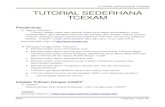 TUTORIAL SEDERHANA TCEXAM - Komunitas Indonesia ujian berbasis ... TCExam dibangun dengan bahasa pemrograman PHP dan mendukung database ... Mempermudah dalam mengetahui statistik dari