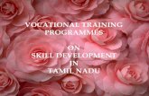 VOCATIONAL TRAINING PROGRAMMES ON SKILL …siteresources.worldbank.org/EDUCATION/Resources/278200... · Tamil Nadu is one of the highly industrialized states in India. Many heavy