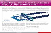 Low Frequency Electromagnetic Design and Simulation - · PDF fileDesign and Simulation ... solutions of proximity sensors in which both inductive and capaci- ... DC current ﬂ ow