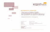 The use of Near Field Communication (NFC)webarchive.nationalarchives.gov.uk/.../nfc/pdf/nfcprojectreport.pdf · project report The use of Near Field Communication (NFC) technology
