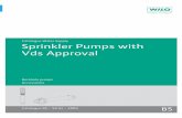 Catalogue Water Supply Sprinkler Pumps with Vds Approval Pumps... · Verband der Sachversicherer e.V. (VdS) - (German association of property insurers)7 Material selection by water