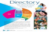 erritory for detailsAustralia 2016 NT QLD SA NSW ACT VIC TAS of Christ Directory.pdf · fellowship among non-denominational Churches of Christ in Australia. ... NEW SOUTH WALES ...
