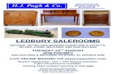 RAILWAYANA & MILITARIA TO START AT APPROX · PDF fileledbury salerooms antique, retro and modern furniture & effects. silver, coins, militaria and railwayana tuesday 23rd august 4pm