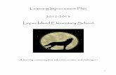 Learning Improvement PlanLearning Improvement Plan · PDF fileLearning Improvement PlanLearning Improvement Plan 2012-2012 ---201320132013 Lopez Island Elementary SchoolLopez Island