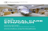 2018 CRITICAL CARE SYMPOSIUM - mskcc.cloud-cme.com · PDF fileThis symposium is designed to provide a general ... physicians and other health care professionals interested in ... •