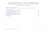 Fundamentals of the JavaMail API - · PDF fileFundamentals of the JavaMail API ... If you use J2EE, there is nothing special you have to do to use the basic JavaMail API; it comes