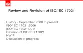 Review and Revision of ISO/IEC 17021 - AICQ Nazionaleaicqna.it/.../02/presentation_on_main_changes_to_iso_iec_17021-1.pdf · ISO/IEC 17021:2006 Original intent of WG21 for 17021 •To