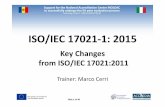 Activity 2.1 - ISO 17021-1- Cerri - services.accredia.itservices.accredia.it/UploadDocs/6377_Activity_2_1___ISO_17021... · To highlight the key changes of ISO/IEC 17021-1 “Conformity