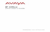 Avaya 2410 User Guide - MetrolineDirect.comsite.metrolinedirect.com/avaya/2400/avaya-2410-user-guide.pdfPage iv - Contents Contents - Page iv IP Office 2410 User’s Guide 40DHB0002UKEY