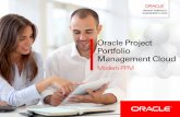 Oracle Project Portfolio Management Cloud · PDF fileOracle Project Portfolio Management Cloud ... Oracle leverages its deep project management ... - Kristin Klingvall, Controller