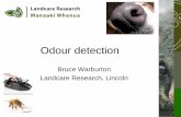 Bruce Warburton Landcare Research, Lincoln · PDF fileFrequency F 1 Z 1 F 2 Sensing film Antenna IC chip A B C D Specific VOCs change the impedance of the RFID sensor antenna . ...