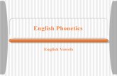 PowerPoint Presentation - English Phonetics · PDF file2011/05/03 English Phonetics - English Vowels 4 Introduction • we have examined the articulatory phonetics of vowels • we