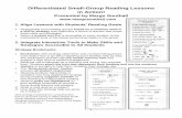 Differentiated Small-Group Reading Lessons in Action! Small-Group Reading... · Differentiated Small-Group Reading Lessons and Differentiating Reading Instruction for Success with