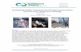 Evaluating Public Transit Benefits and Costs - vtpi. · PDF fileEvaluating Public Transit As An Energy Conservation ... Abstract This report investigates the role public transit improvements