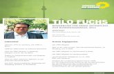 TILO FUCHS - · PDF fileDiplom in Politikwissenschaft und Magister ... Grünes Engagement seit 1999 Mitglied aktiv in der LAG Europa, LAG Demokratische Rechte, im Wedding und in Mitte