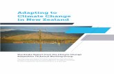 Adapting to Climate Change in New Zealand - mfe.govt.nzAdapting to Climate Change in New Zealand Stocktake Report from the Climate Change Adaptation Technical Working Group The information