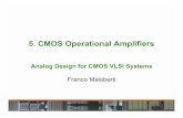 5. CMOS Operational Amplifiers - IMS - unipvims.unipv.it/courses/download/aic/presentationno05.pdf · 5. CMOS Operational Amplifiers ... Analog Design for CMOS VLSI Systems Franco