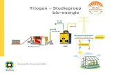 Triogen Studiegroep bio-energie - EnergyMatters · PDF file• Hoog-Toeren Generator ... • RWZI gas motoren ... – 2 Jenbacher J316 motoren elk 835kWe,