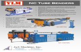 NC Tube Benders - CNC Tube and Pipe Bending Machines ... · PDF fileHydraulic rotation of a single fixed radius bend die ... Programming of the degree of bend and bending ... NC Tube