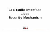 LTE R di I t fLTE Radio Interface - DeepSec · PDF fileLTE R di I t fLTE Radio Interface and its Security Mechanism. ... Optimisation & Network Performance A1 Telekom Austria AG Obere