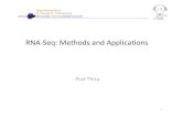 RNA‐Seq: Methods and Applicaonsjura.wi.mit.edu/bio/education/hot_topics/RNAseq/RNA_Seq.pdf · Outline • Intro to RNA‐Seq Biological Quesons Comparison with Other Methods RNA‐Seq