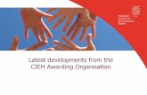 Latest developments from the CIEH Awarding · PDF fileNEW – Level 2 Award in Health and Safety in Hair and Beauty ... Level 3 Award in First Aid at Work ... • Book and pay online