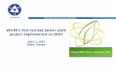 World's first nuclear power plant project implemented on · PDF fileWorld's first nuclear power plant project implemented on BOO April 1, 2014 Paris, France Akkuyu NPP Power Generation