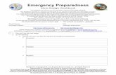 Emergency Preparedness - MeritBadge · PDF filethe desert 8. Vehicle ... Tornado or hurricane 14 ... Emergency Preparedness