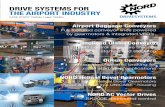 DRIVE SYSTEMS FOR THE AIRPORT INDUSTRY · PDF fileNORD AC Vector Drives SK200E distributed control NORD Helical Bevel Gearmotors 2 & 3 stage Helical Bevel Gearmotors Power & torque