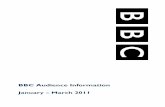 Audience Information January - March 2011 - BBCdownloads.bbc.co.uk/aboutthebbc/reports/pdf/audience_0711.pdf · BBC Audience Information January – March 2011 . 2 ... Despite the