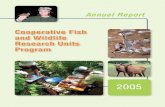 Cooperative Fish and Wildlife Research Units Program · PDF fileand Wildlife Research Units Program ... Cooperative Fish and Wildlife Research Units. ... and strategy to guide the