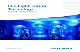 LED Light-Curing Technology - Dymax Corporation · PDF file2 LED Light-Curing Technology ... remain clear until exposed to low-intensity UV ... concerns of component life degradation