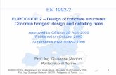 Eurocode 2: Design of Concrete Structures - Concrete ...eurocodes.jrc.ec.europa.eu/doc/WS2008/EN1992_2_Mancini.pdf · EUROCODES - Background and ... Design of concrete structures
