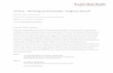 LT313 Writing and Gender: Virginia Woolf - Bard College · PDF fileReadings for the session: Rachel Bowlby, “Orlando's Vacillation” and Elizabeth Meese, “When Virginia Woolf