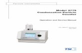 Model 3775 Condensation Particle Counter Operation and ...dustmonitors.ru/d/68562/d/cpc-3775r.pdf · Product Overview 1 Unpacking and Setting Up the CPC 2 Instrument Description 3