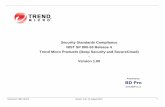 NIST SP 800-53 Release 4 - Trend Micro DE · PDF fileDocument TMIC-003-N Version 1.00. 15 August 2012 1. Security Standards Compliance . NIST SP 800-53 Release 4 . Trend Micro Products