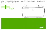 HP LaserJet 2605, 2605dn, 2605dtn User Guide - · PDF fileHP LaserJet-Druckverbrauchsmaterial .....214 Entsorgung von Elektrogeräten durch Benutzer in privaten Haushalten in der EU