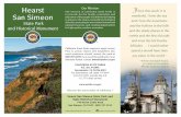 Hearst I San Simeon - parks.ca.gov · PDF fileearst San Simeon State Park and Hearst San Simeon State Historical Monument® preserve more than 20 miles of dramatic central California