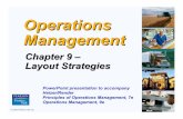 Heizer 9 ch9 f.ppt [Read-Only] - · PDF file© 2008 Prentice Hall, Inc. 9 – 1 Operations Management Chapter 9 – Layout Strategies PowerPoint presentation to accompany Heizer/Render