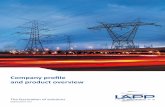Company profile and product overview - LAPP Insulators  profile and product overview The fascination of solutions